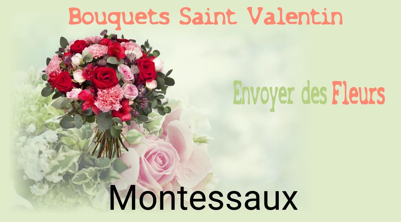 Roses de Saint-Valentin livrées à Montessaux